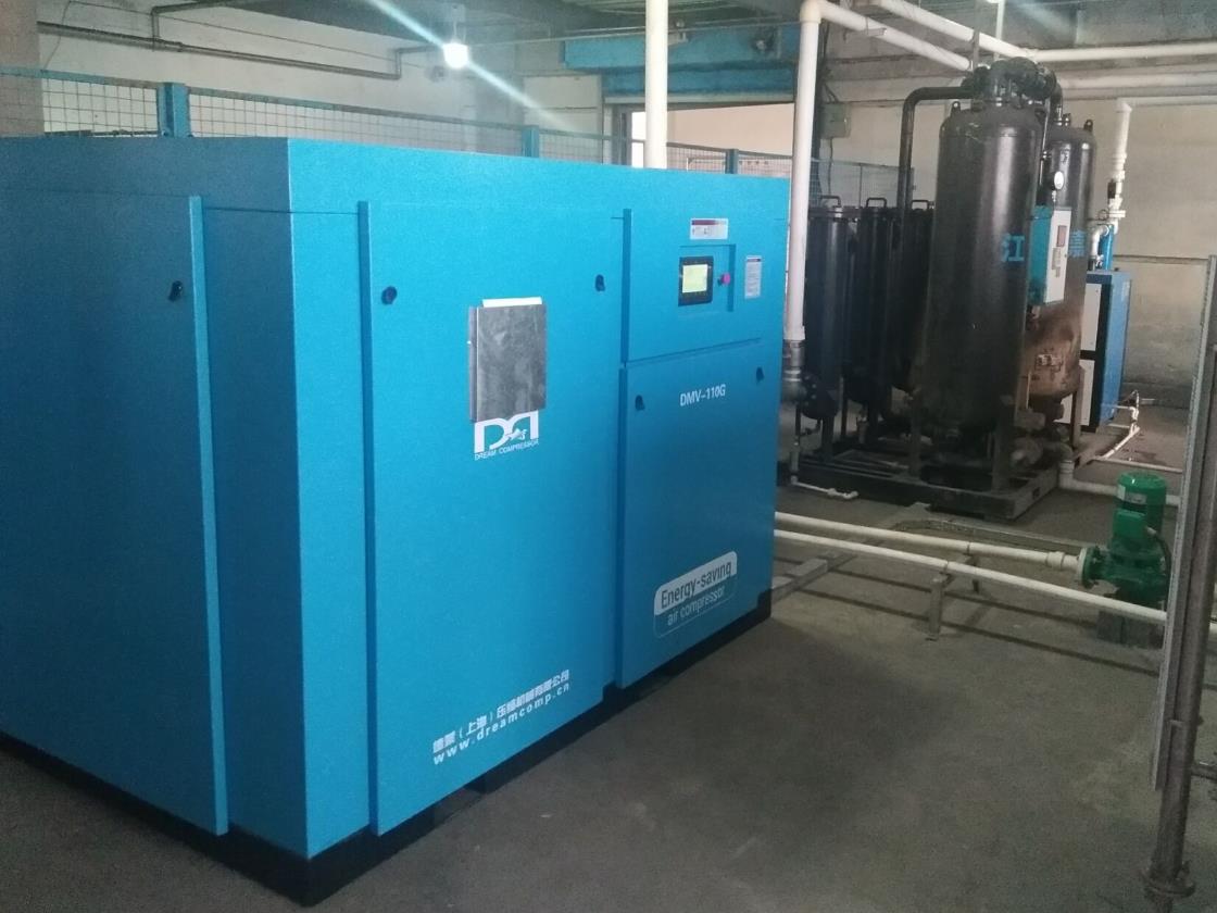 江苏某家居科技有限公司采购德蒙变频螺杆空压机案例